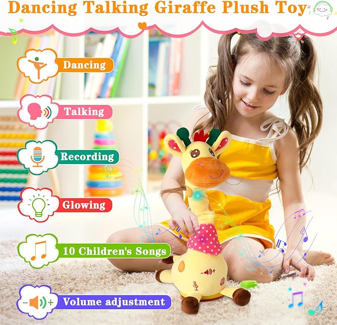 Dancing Talking Giraffe Toy