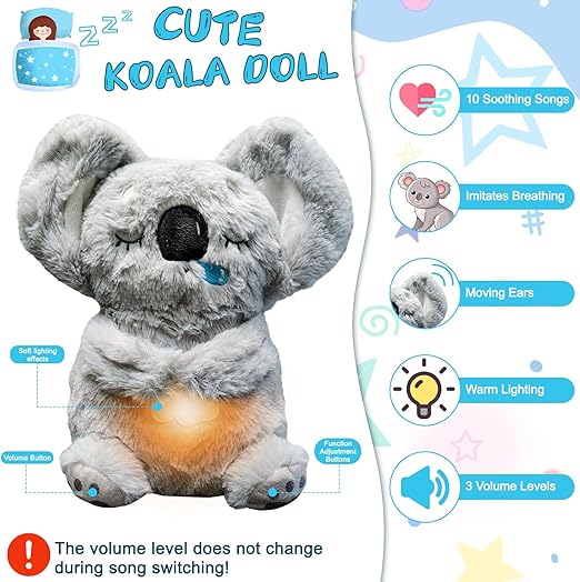 Breathing Koala Plush