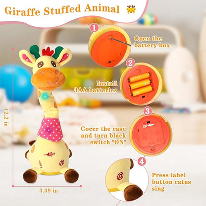 Dancing Talking Giraffe Toy