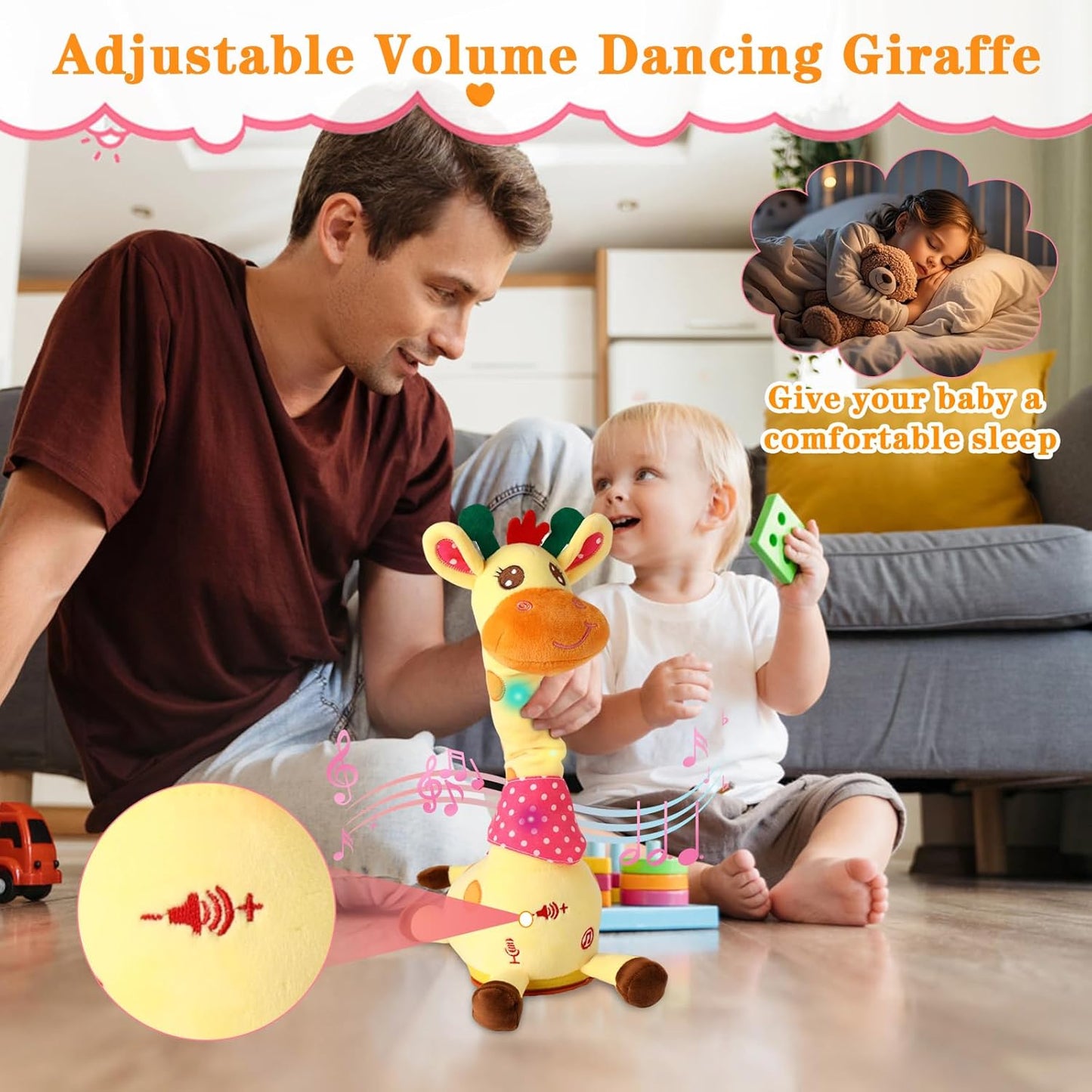 Dancing Talking Giraffe Toy