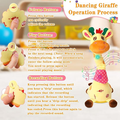Dancing Talking Giraffe Toy