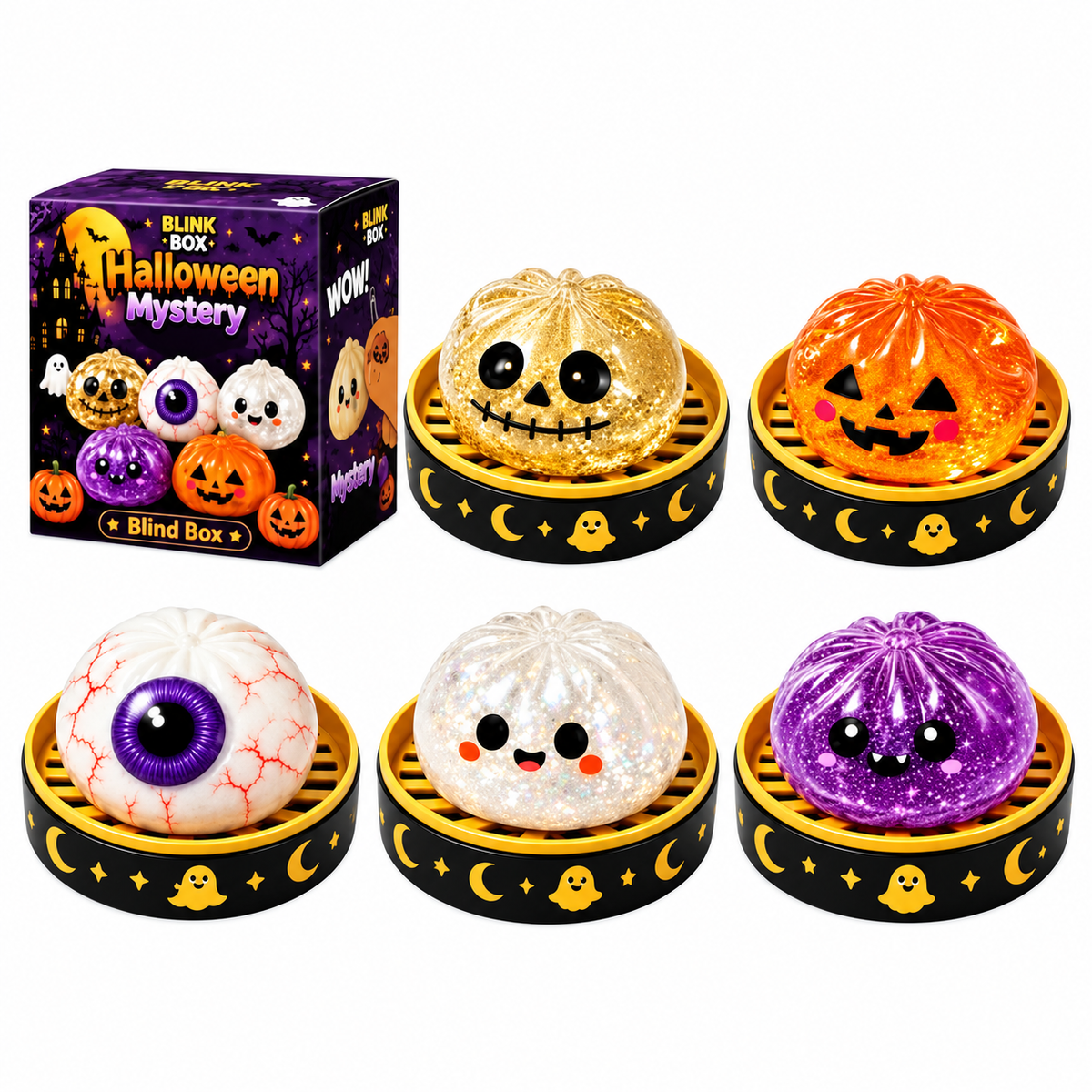 Halloween Mystery Blind Box – Spooky Surprise Collectible