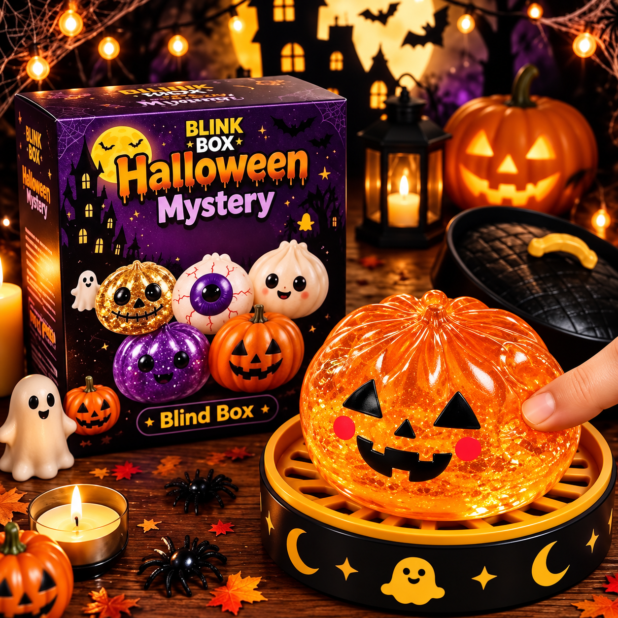 Halloween Mystery Blind Box – Spooky Surprise Collectible
