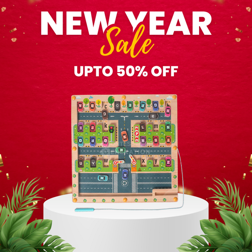 Alphabet Parking Maze