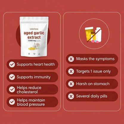 Odorless Aged Garlic Extract