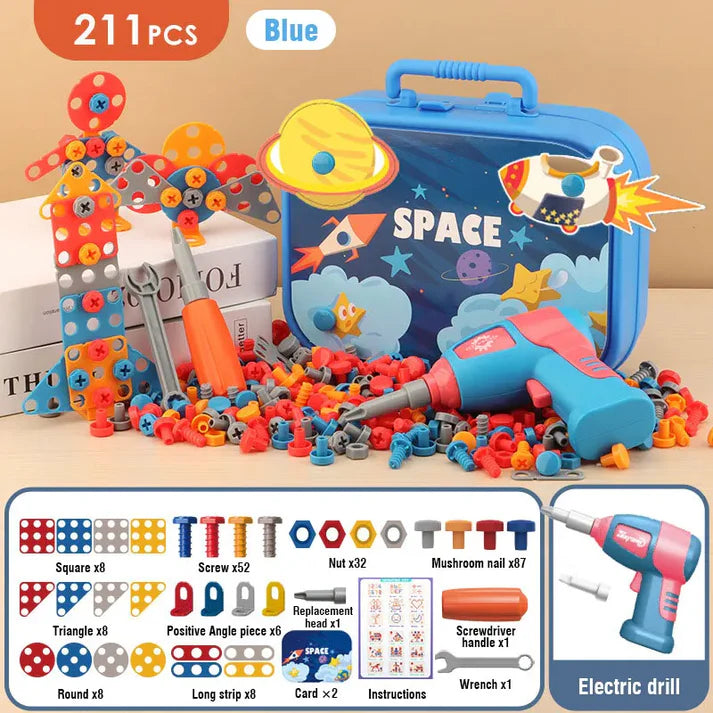 Little Engineer DIY Montessori Tool Box Set
