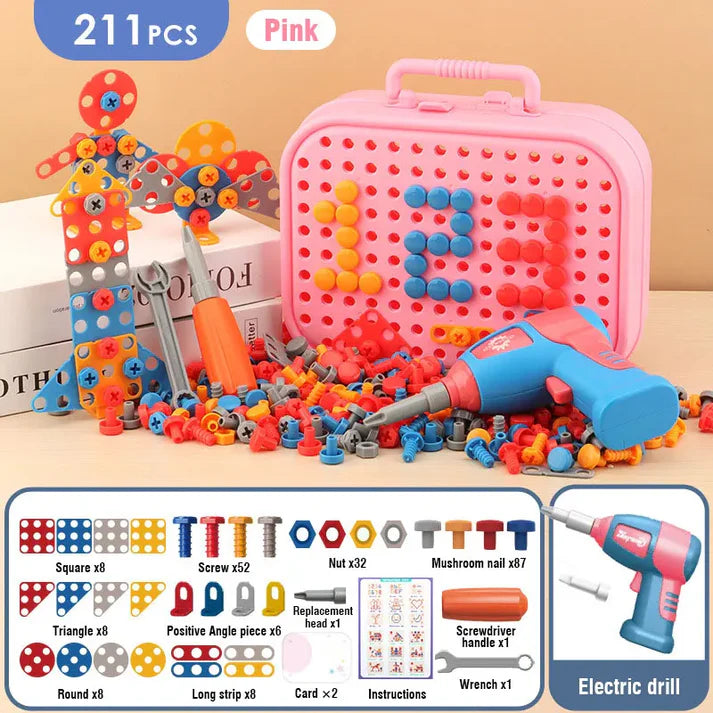 Little Engineer DIY Montessori Tool Box Set