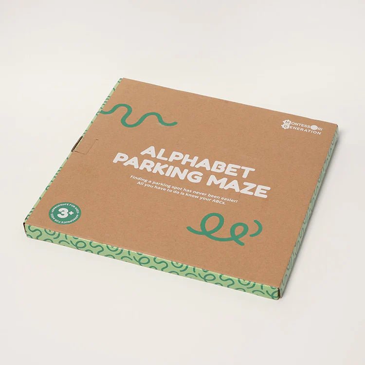Alphabet Parking Maze