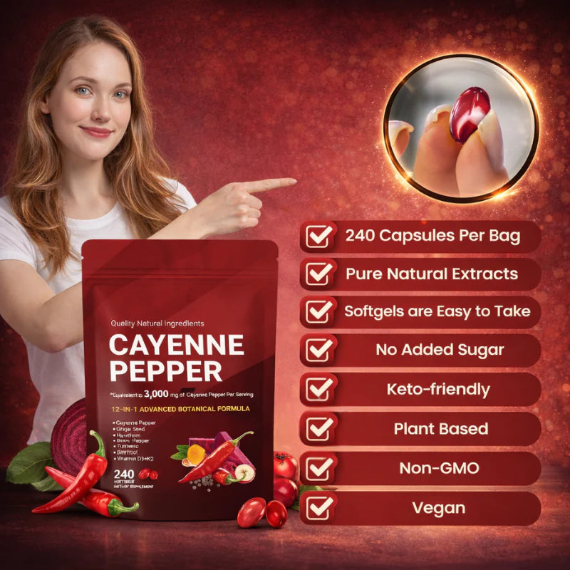 Cayenne Pepper Softgels