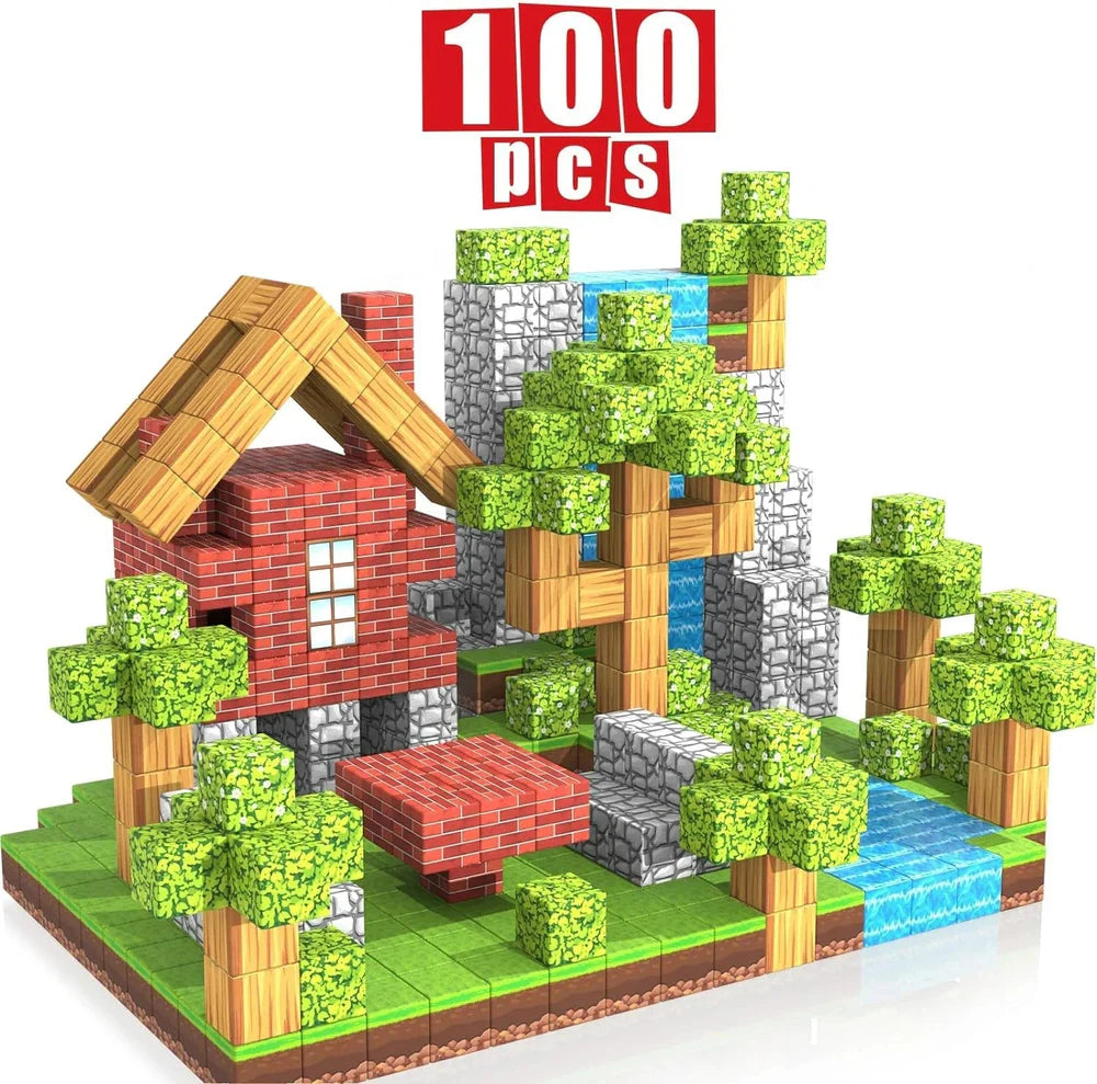 Magnetic Imagination Blocks for Kids