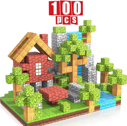 Magnetic Imagination Blocks for Kids