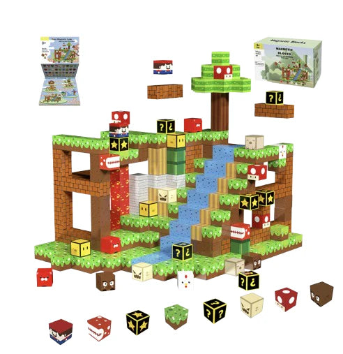Magnetic Imagination Blocks for Kids